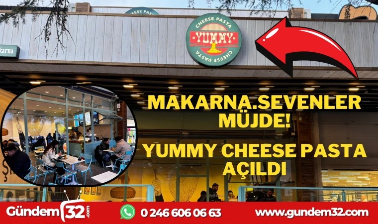 MAKARNA SEVENLERE MÜJDE! YUMMY 10. ŞUBESİNİ AÇTI