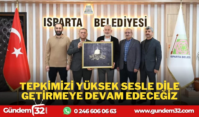 BAŞDEĞİRMEN: TEPKİMİZİ YÜKSEK SESLE DİLE GETİRMEYE DEVAM EDECEĞİZ