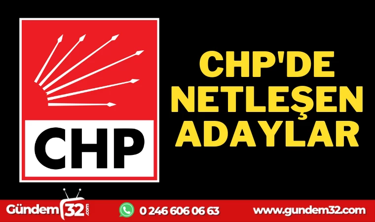 ISPARTA CHP'DE NETLEŞEN BELEDİYE BAŞKAN ADAYLARI