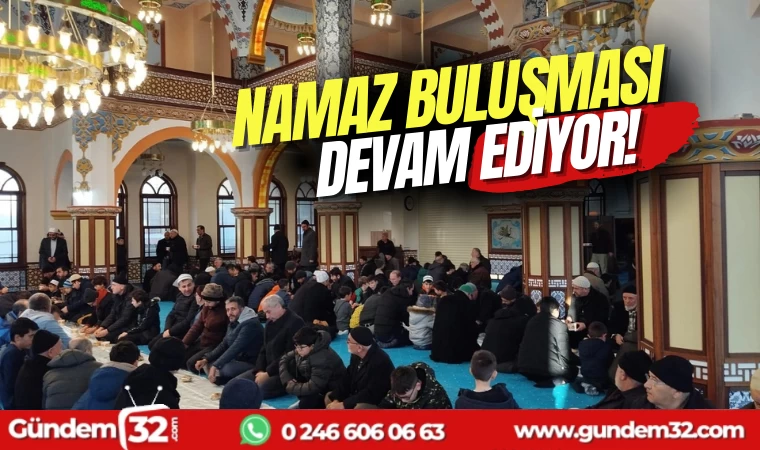 Isparta'da sabah namazı buluşmaları devam ediyor