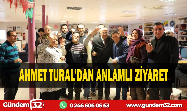 İYİ PARTİ ISPARTA İL BAŞKANI AHMET TURAL'DAN ANLAMLI ZİYARET