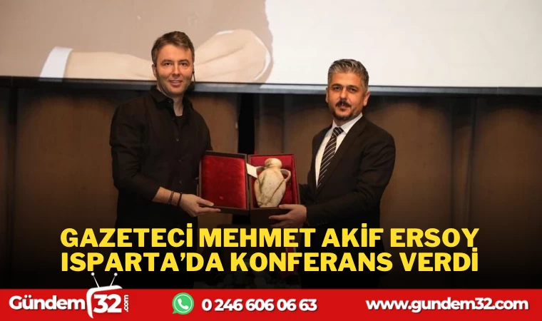 MEHMET AKİF ERSOY ISUBÜ’NÜN MİSAFİRİ OLDU