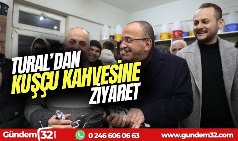 Tural'dan kuşçular kahvesine ziyaret