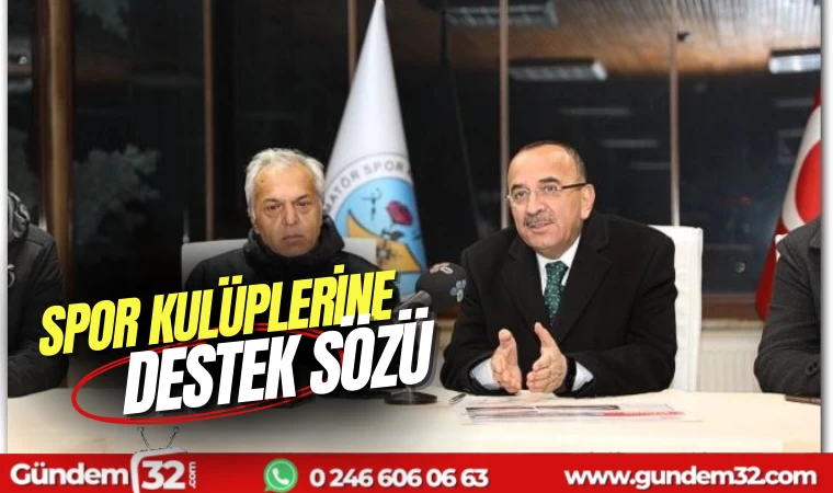 Tural'dan spor kulüplerine söz verdi