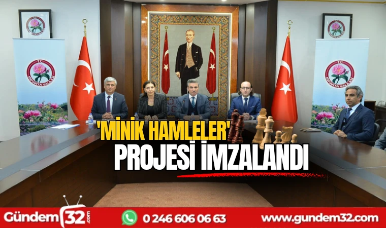 'Minik Hamleler' projesi imzalandı