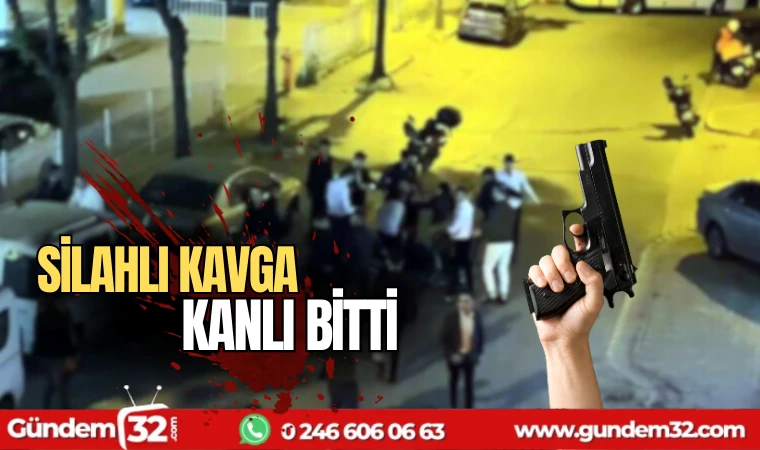 İki grup arasındaki kavga kanlı bitti