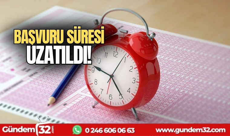LGS başvuru süresi uzatıldı