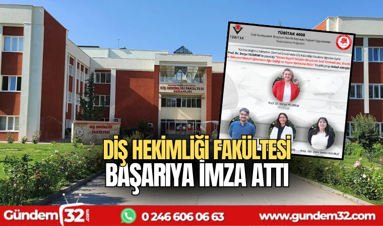 Diş Hekimliği Fakültesi başarıya imza attı