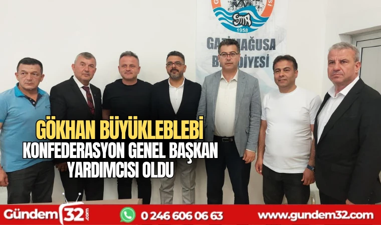 Gökhan Büyükleblebi, Akdeniz Muhtarlar Federasyonu Genel Başkan Yardımcısı oldu