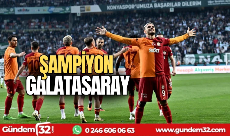 Şampiyon Galatasaray