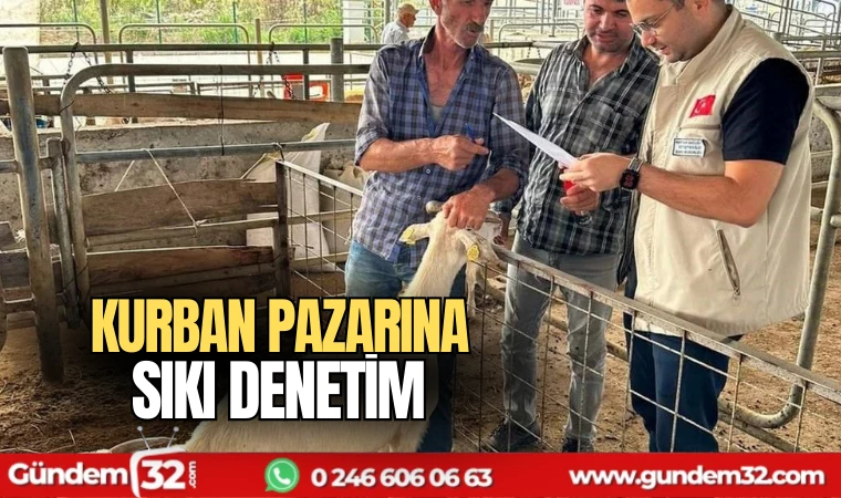 Hayvan Pazarlarına Sıkı Denetim
