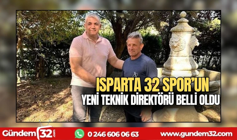 Isparta 32 spor'un yeni Teknik direktörü belli oldu