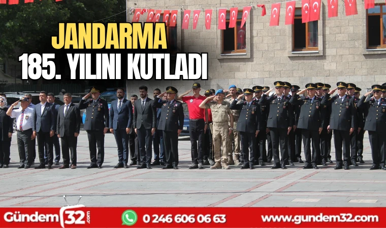 Jandarma 185. Yaşını Kutladı