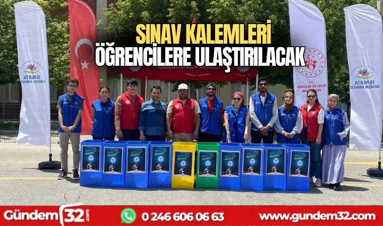 Sınav kalemleri öğrencilere ulaştıracak