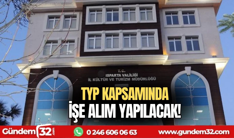 TYP kapsamında işe alım yapılacak