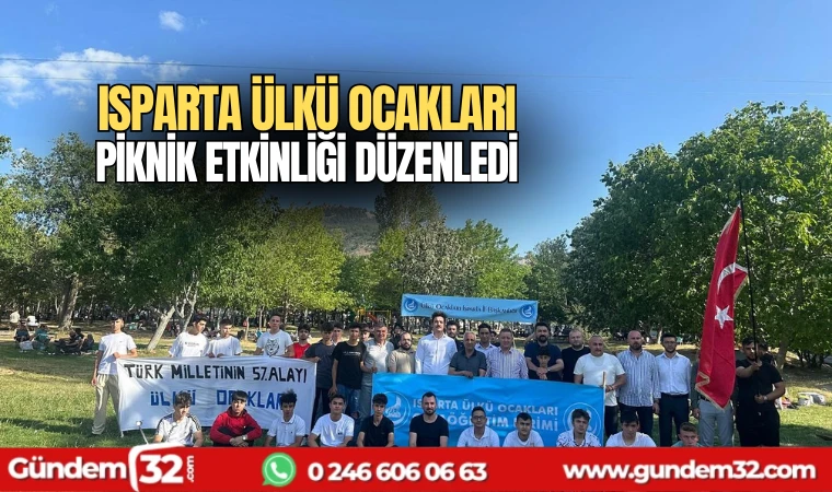 Isparta Ülkü Ocakları pinki etkinliği düzenledi