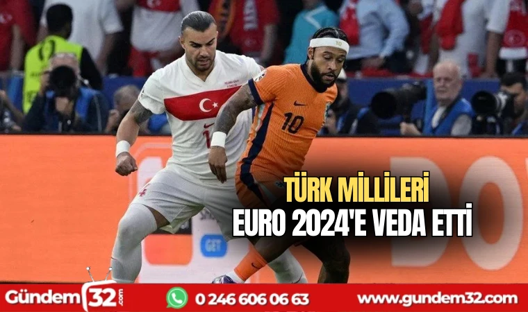 Türk Millileri EURO 2024'e veda etti