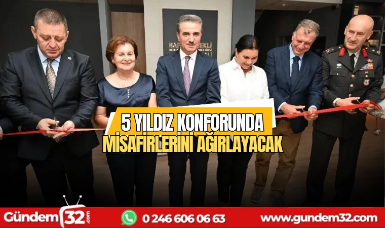 5 yıldız konforunda misafirlerini ağırlayacak