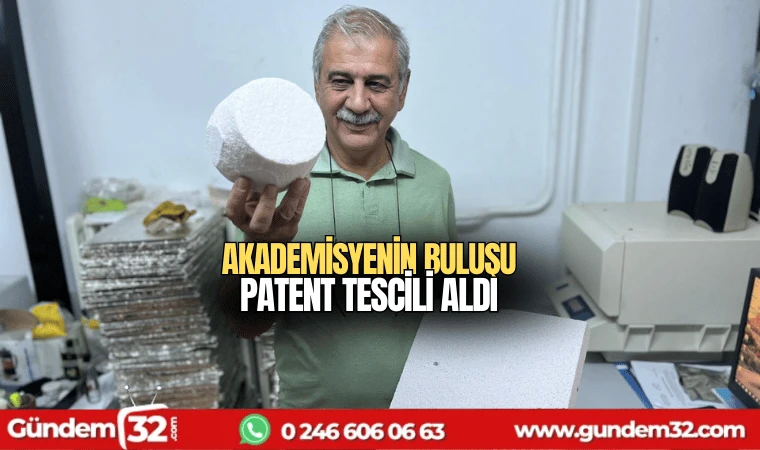 Akademisyenin Buluşu Patent Tescili Aldı