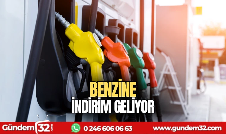 Benzine indirim geliyor