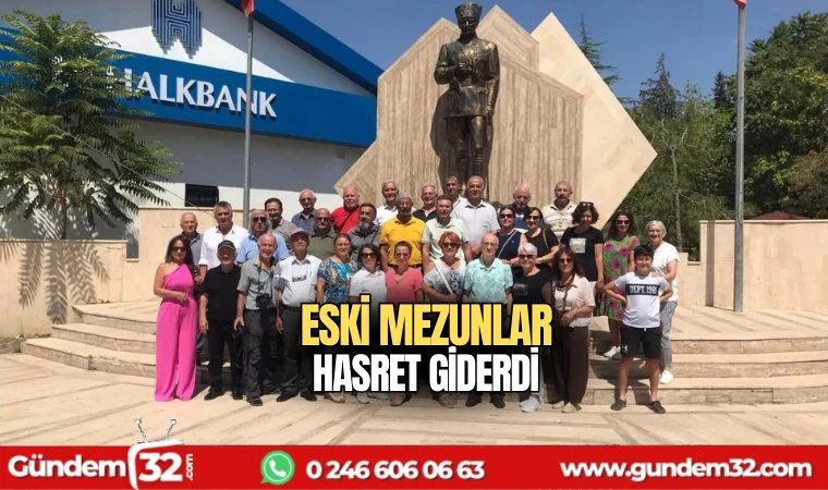 Eski mezunlar hasret giderdi