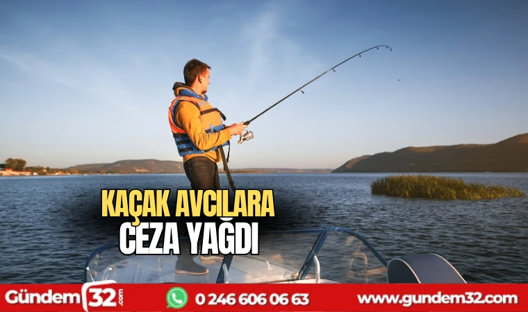 Kaçak avcılara ceza yağdı