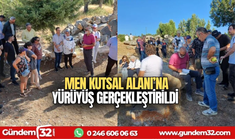 Men Kutsal Alanı’na yürüyüş gerçekleştirildi