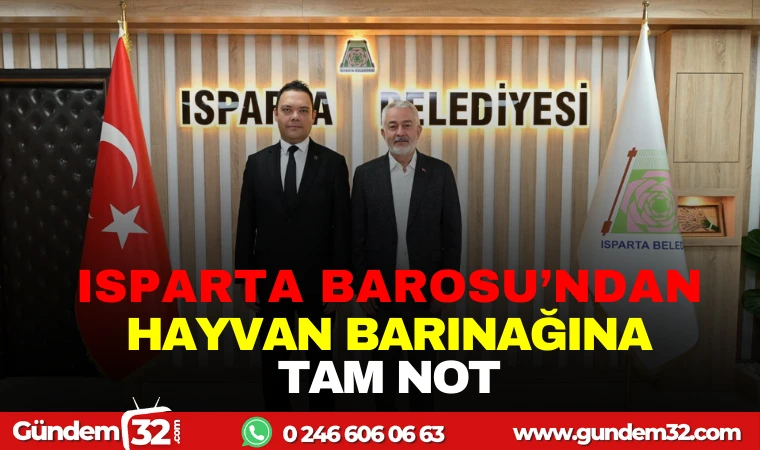 ISPARTA BARO'SUNDAN HAYVAN BARINAĞINA TAM NOT