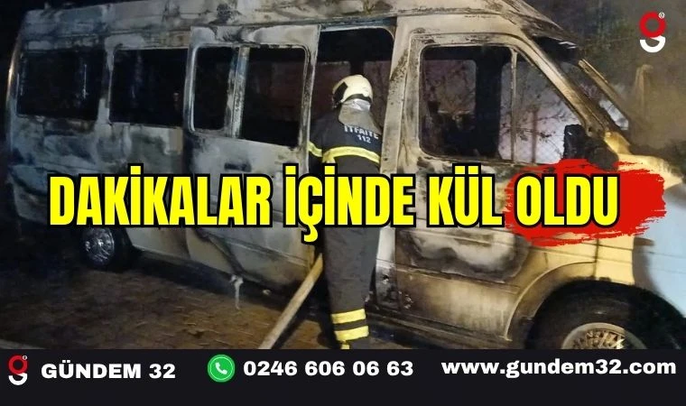 Dakikalar İçinde Kül Oldu