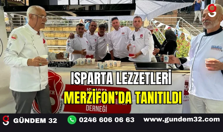 Isparta Lezzetleri Merzifon’da Tanıtıldı