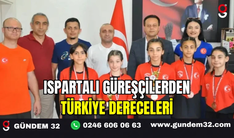 Ispartalı Güreşçilerden Türkiye Dereceleri