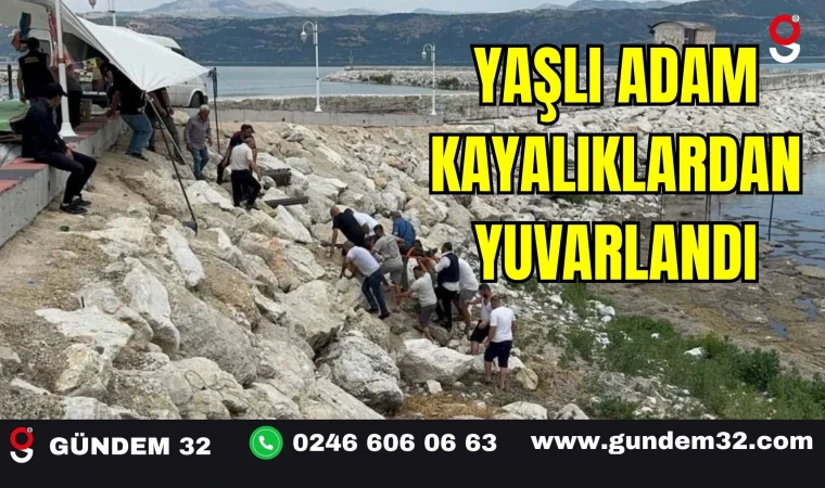 Yaşlı Adam Kayalıklardan Yuvarlandı