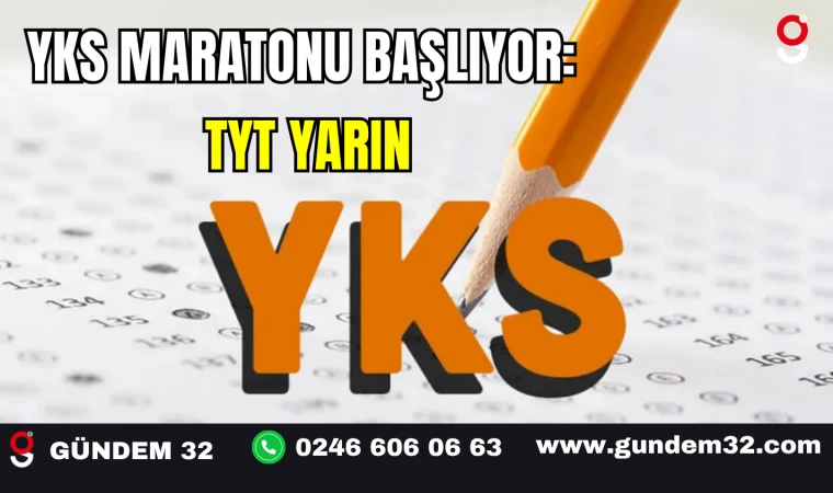 YKS Maratonu Başlıyor: TYT Yarın