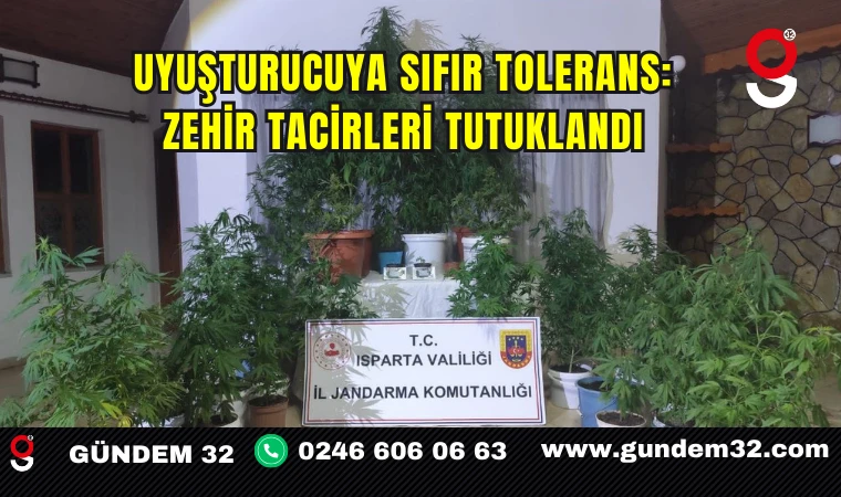 Uyuşturucuya Sıfır Tolerans: Zehir Tacirleri Tutuklandı