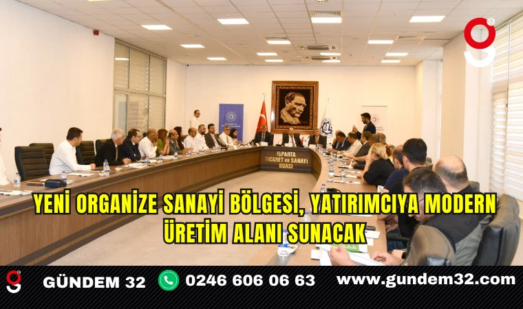 Yeni Organize Sanayi Bölgesi, Yatırımcıya Modern Üretim Alanı Sunacak