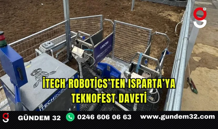 İtech Robotics’ten Isparta’ya TEKNOFEST Daveti