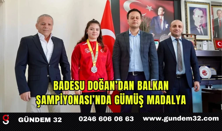 Badesu Doğan’dan Balkan Şampiyonası’nda Gümüş Madalya