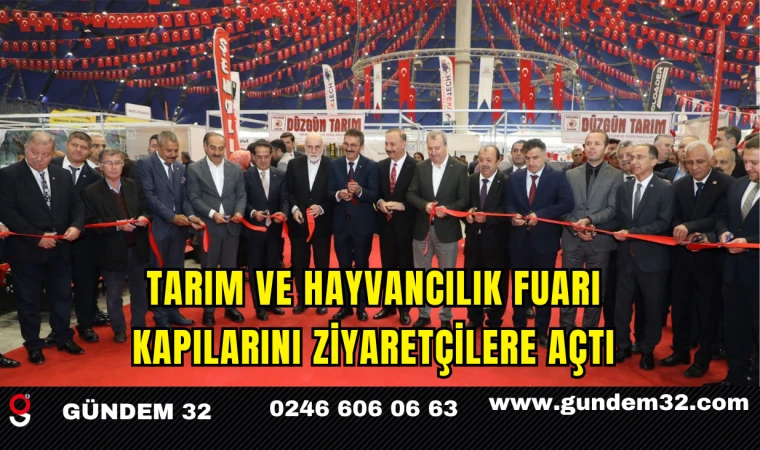 Tarım ve Hayvancılık Fuarı Kapılarını Ziyaretçilere Açtı