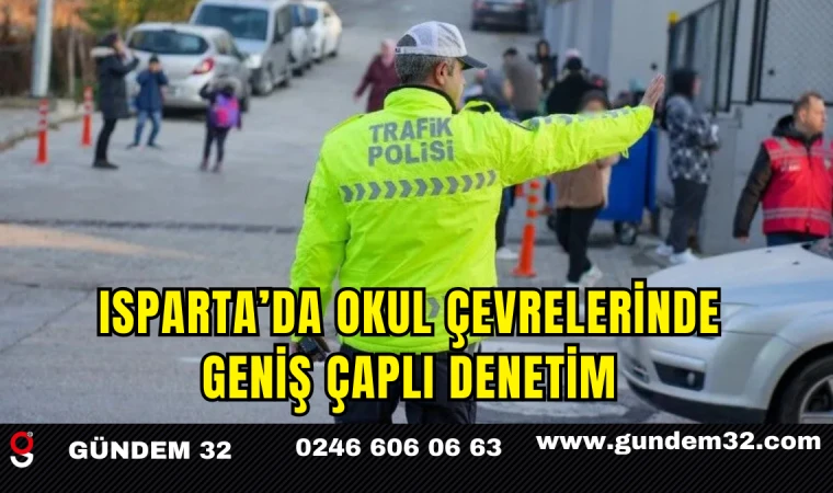 Isparta’da Okul Çevrelerinde Geniş Çaplı Denetim