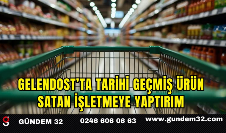 Isparta’da Son Kullanma Tarihi Geçmiş Ürün Satan İşletmeye Ceza