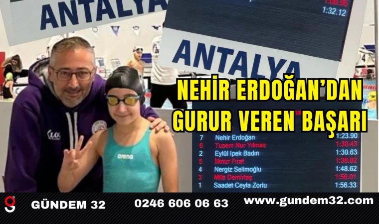 Nehir Erdoğan’dan Gurur Veren Başarı