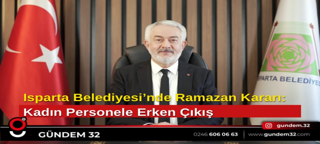Başkan Başdeğirmen’den Ramazan’da Kadın Personele Destek