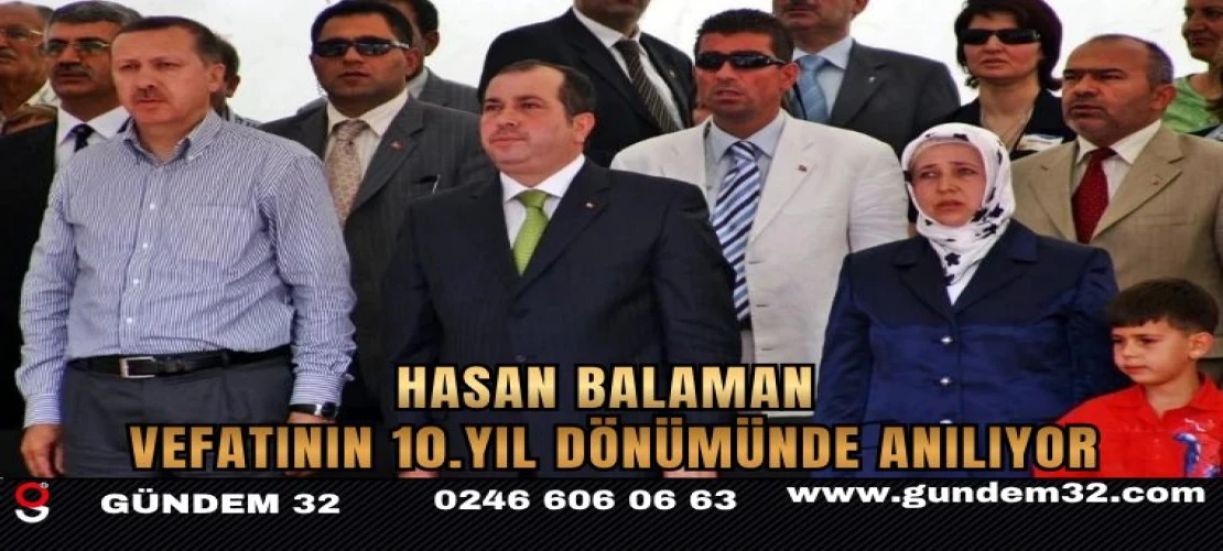 Hasan Balaman Vefatının Yıl Dönümünde Anılıyor