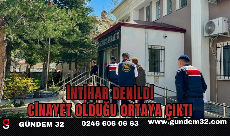 İNTİHAR DENİLDİ CİNAYET OLDUĞU ORTAYA ÇIKTI