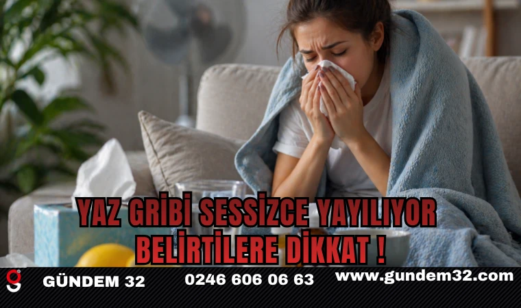 Yaz Gribi Sessizce Yayılıyor: Belirtilere Dikkat!