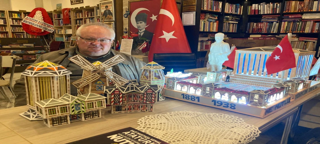Atıklara Hayat Veren Adam : Yumurta Kolisinden Sanat Eseri Çıkardı