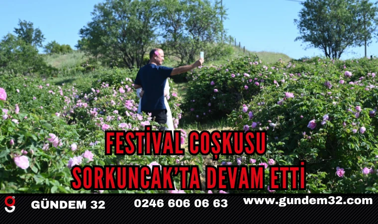 Festival Coşkusu Sorkuncak’ta Devam Etti