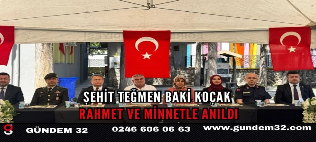 Şehit Teğmen Baki Koçak şehadetinin 5. yılında dualarla anıldı