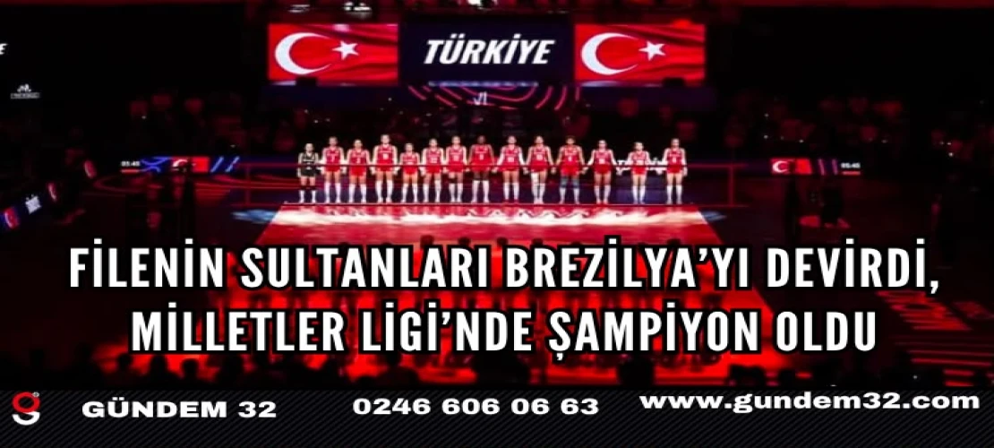 Filenin Sultanları Brezilya’yı Devirdi, Milletler Ligi’nde Şampiyon Oldu