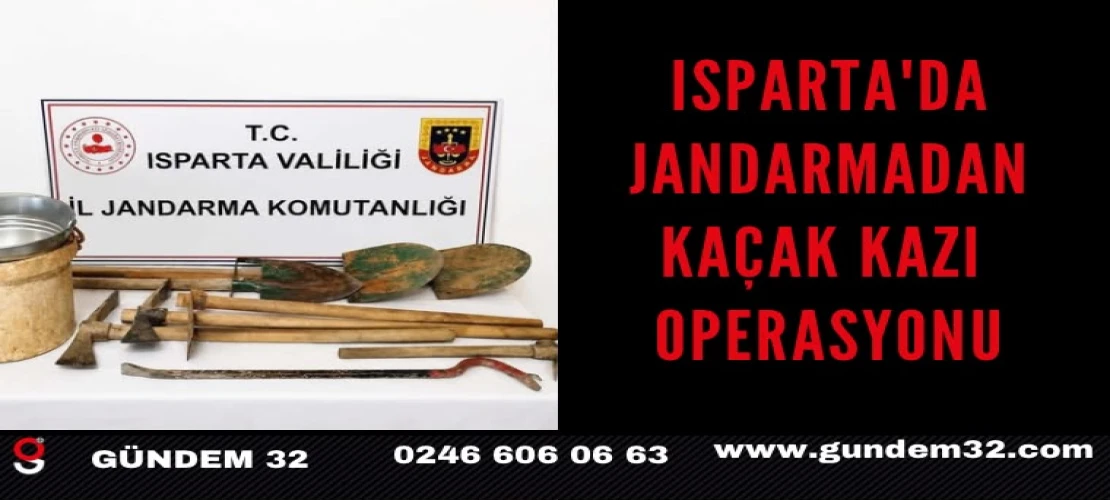 Yalvaç'ta kaçak kazı operasyonu: Evde ve bahçede çukurlar bulundu